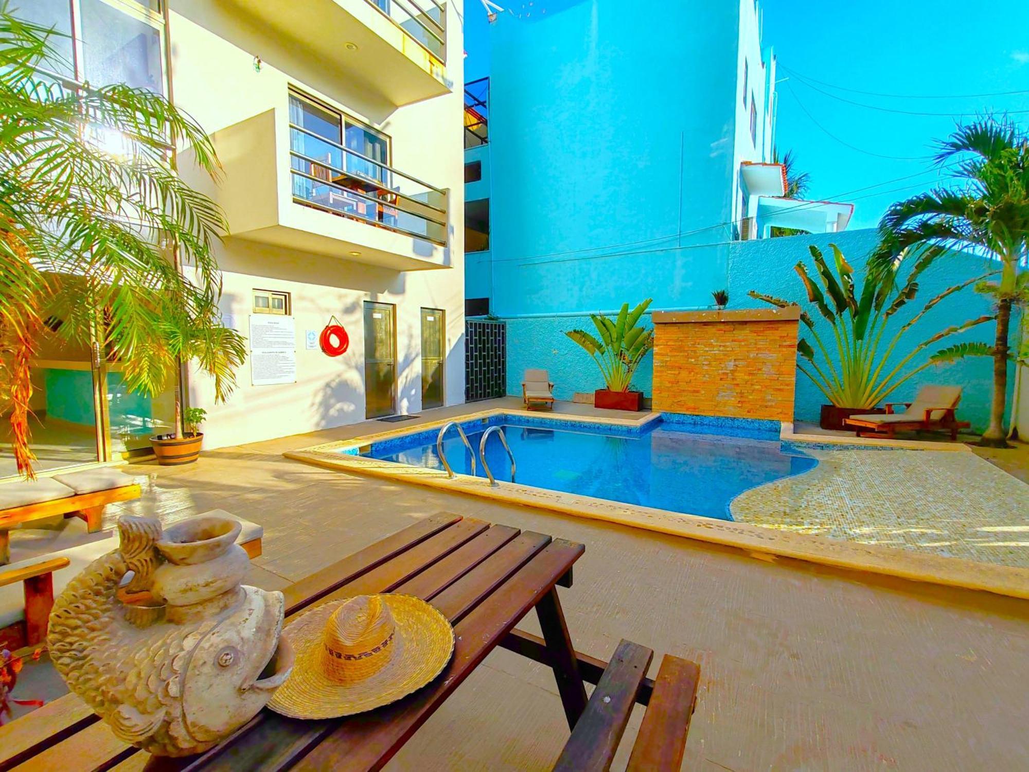 Arrecifes Suites Puerto Morelos Buitenkant foto